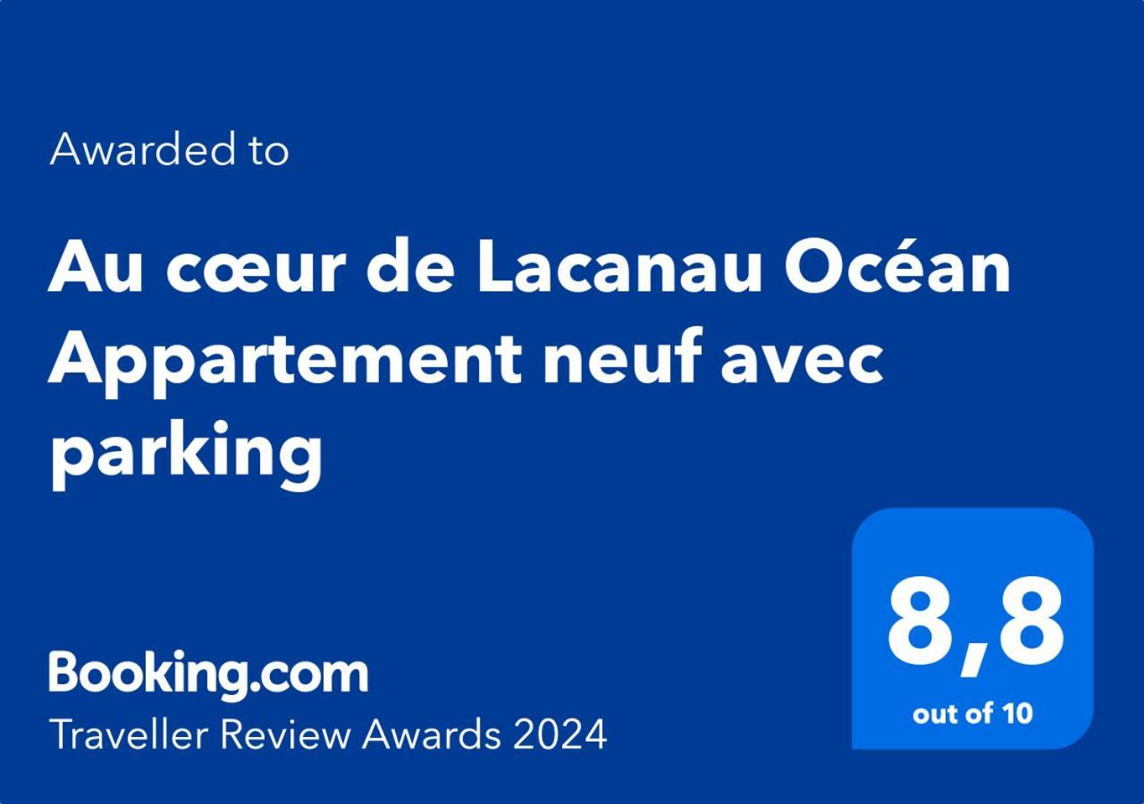 Au Coeur De Lacanau Ocean Appartement Neuf Avec Parking Exteriör bild