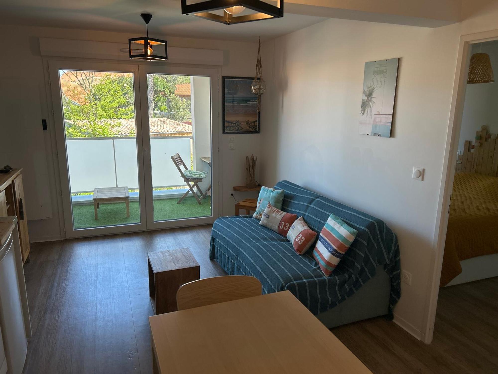 Au Coeur De Lacanau Ocean Appartement Neuf Avec Parking Exteriör bild